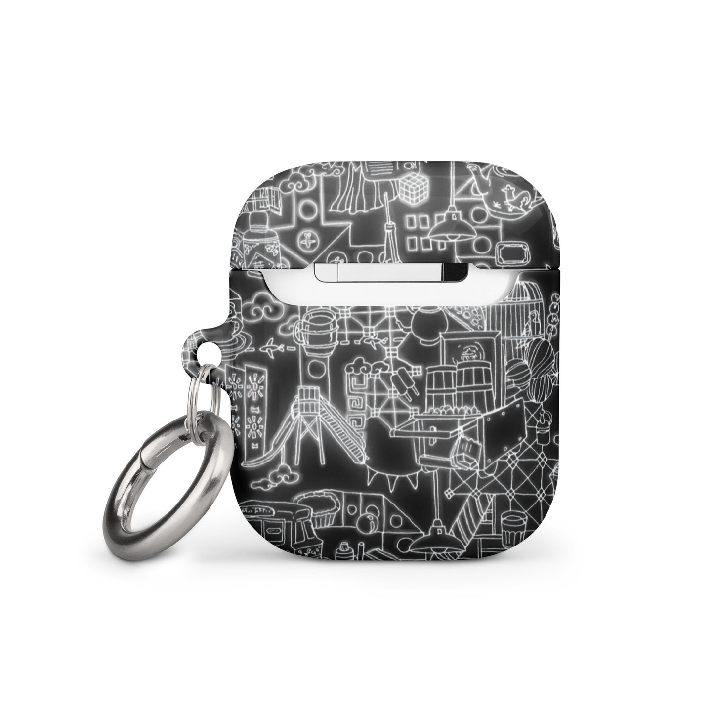 Neon Hong Kong (B&W Edition) AirPods® Case