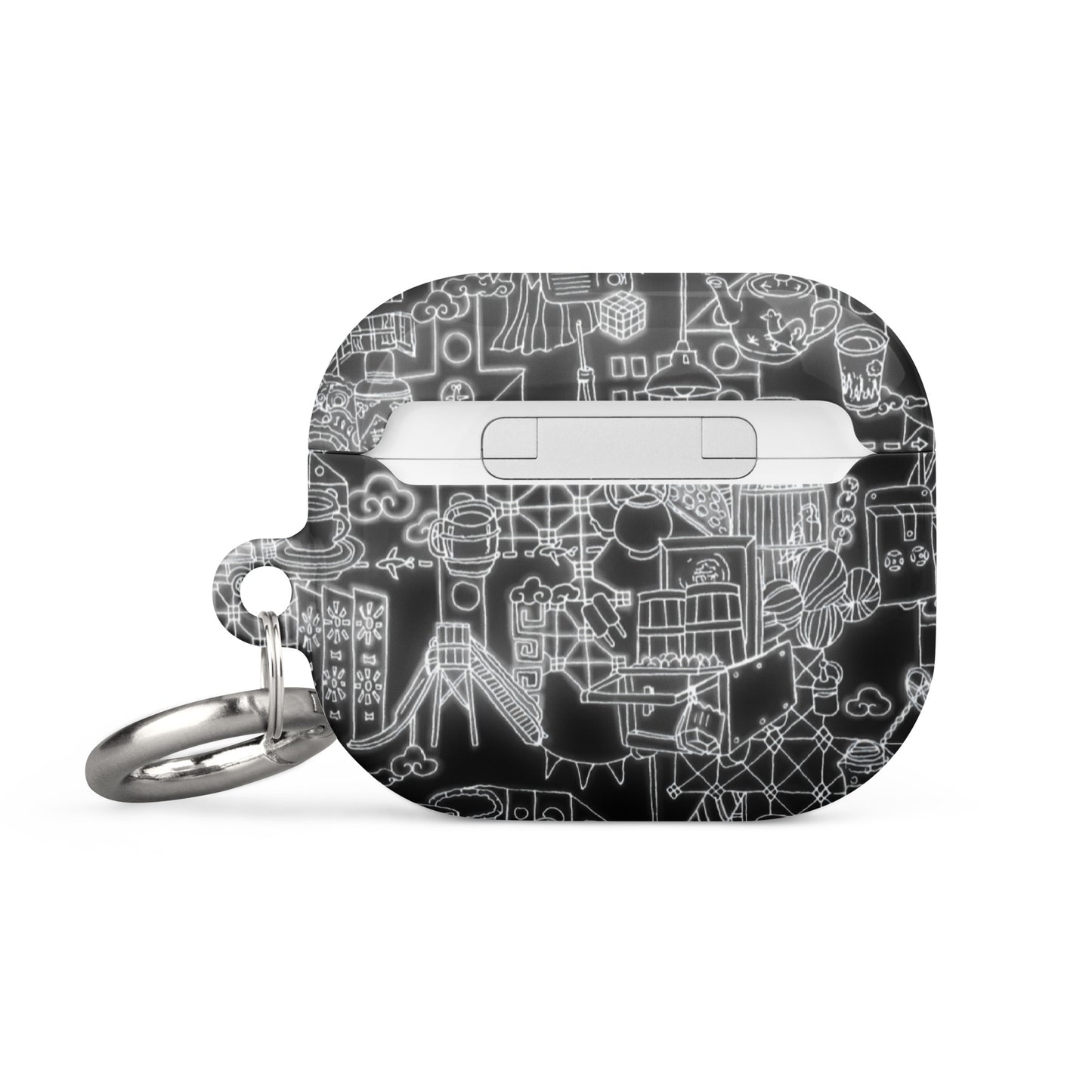 Neon Hong Kong (B&W Edition) AirPods® Case