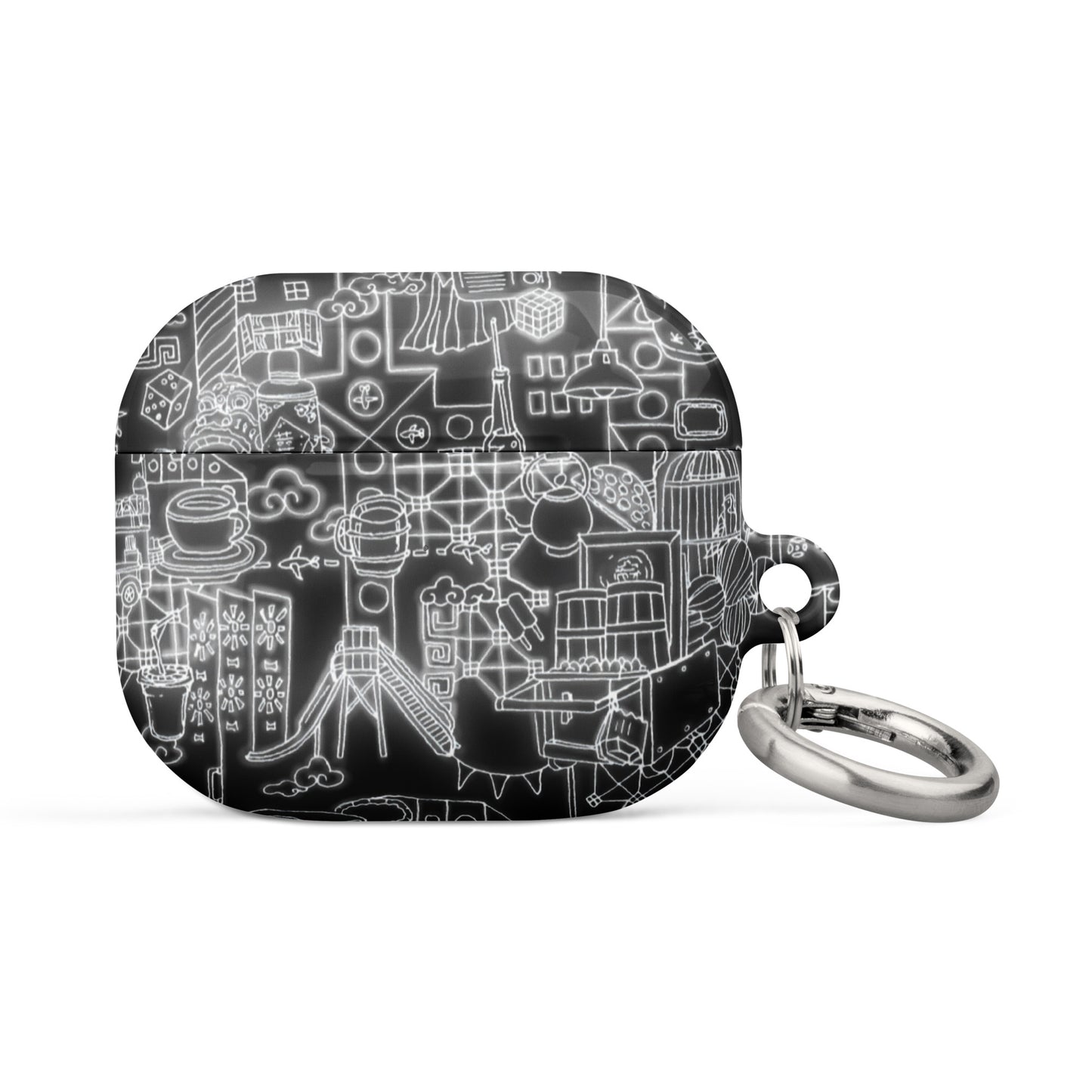 Neon Hong Kong (B&W Edition) AirPods® Case