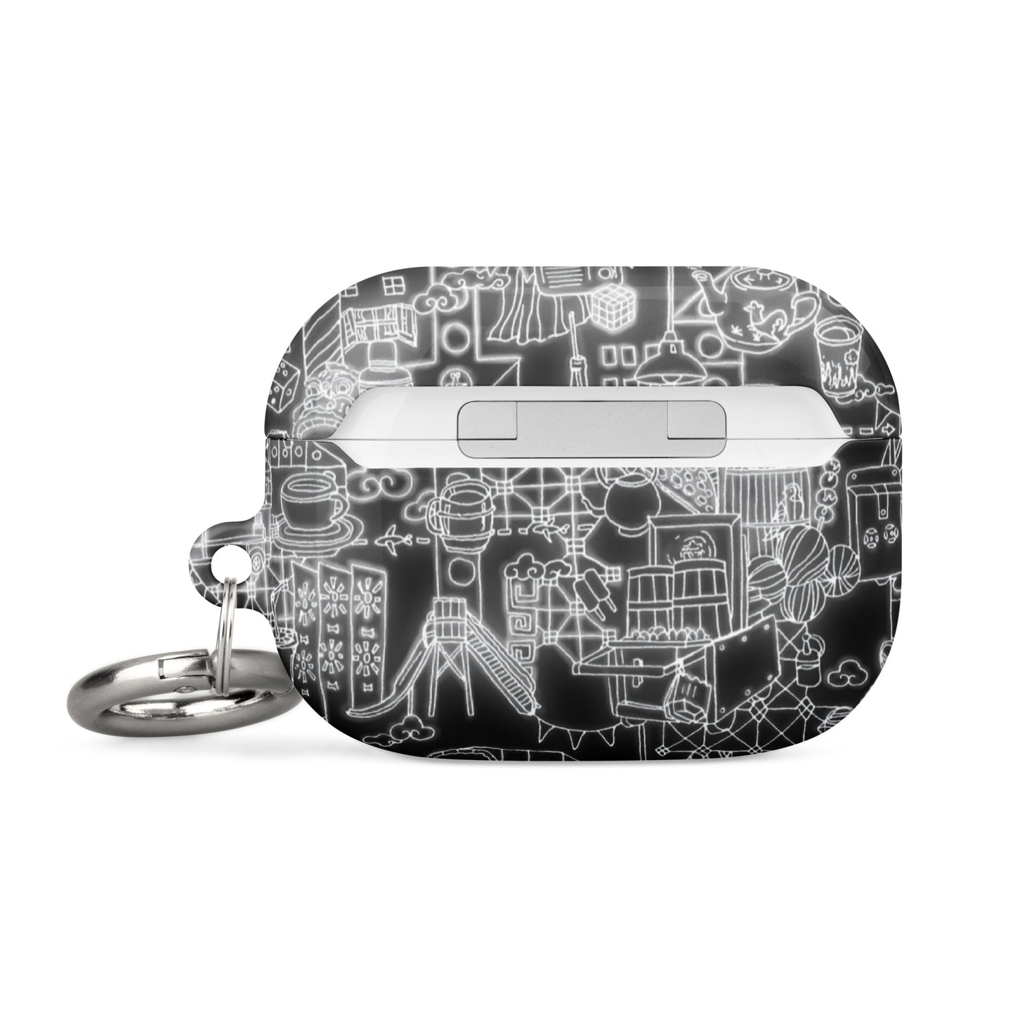 Neon Hong Kong (B&W Edition) AirPods® Case