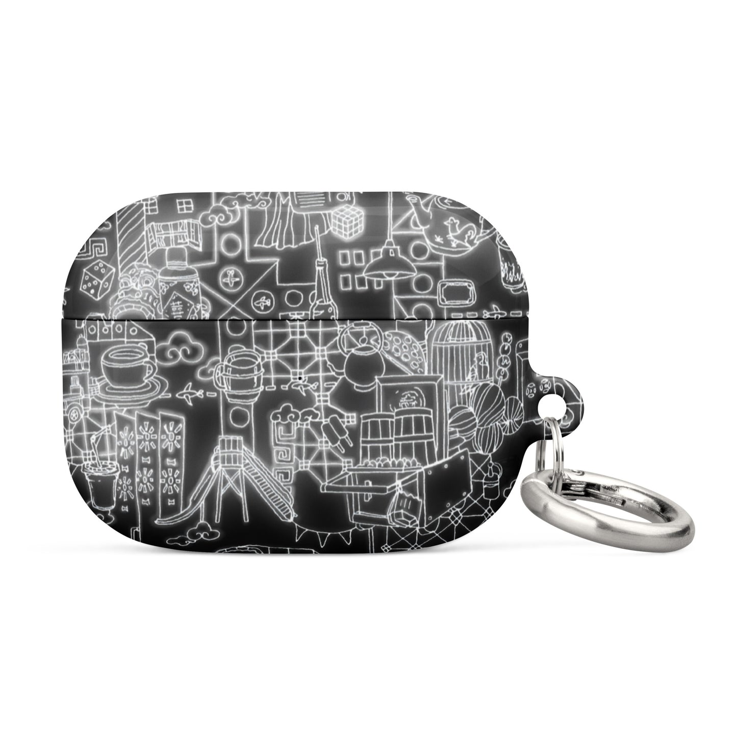 Neon Hong Kong (B&W Edition) AirPods® Case