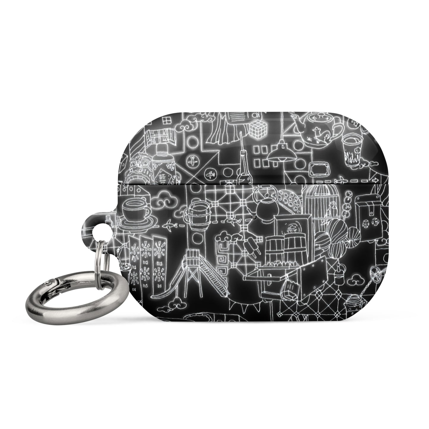 Neon Hong Kong (B&W Edition) AirPods® Case