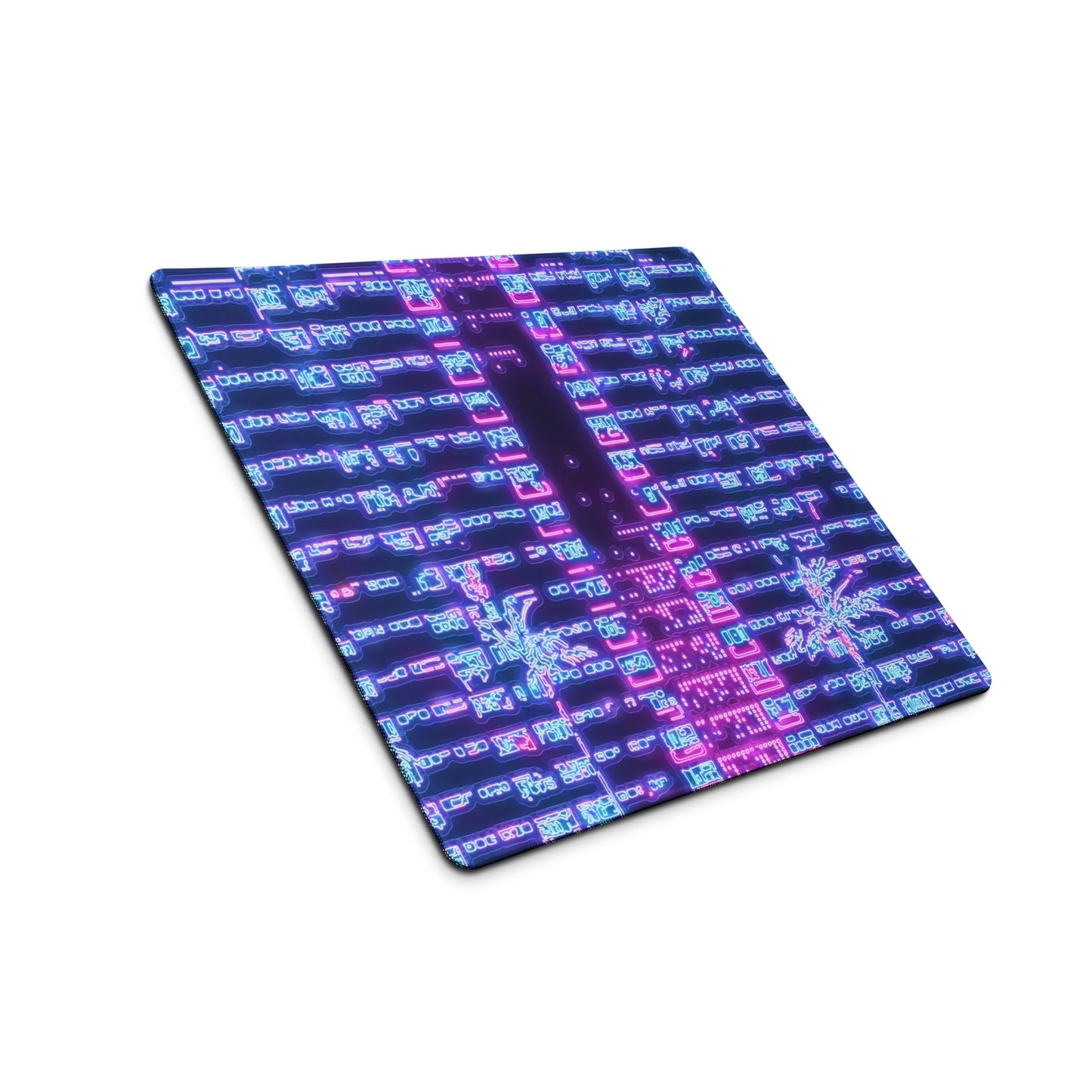 Neon Choi Hung Village Gaming Mouse Pad