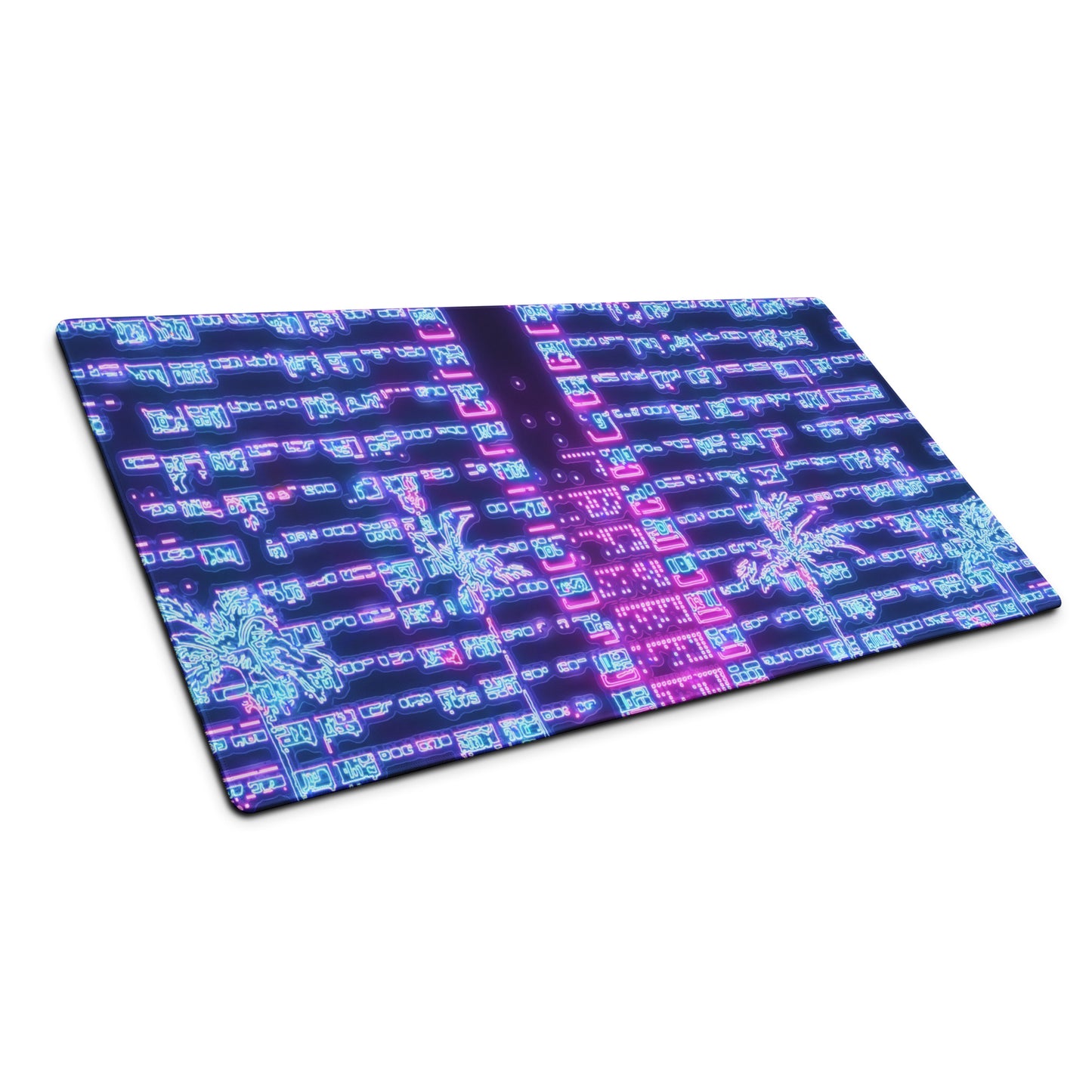 Neon Choi Hung Village Gaming Mouse Pad