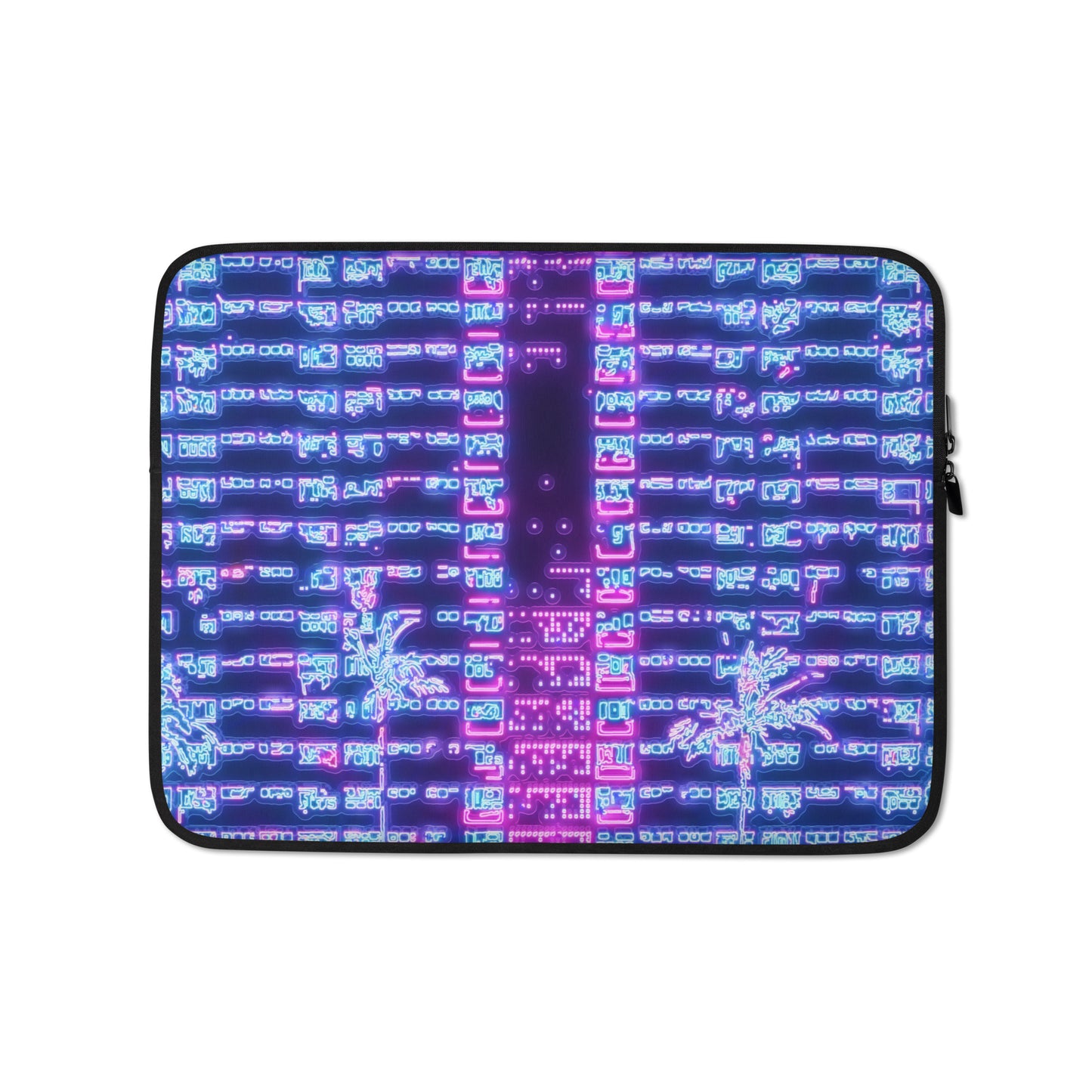 Neon Choi Hung Village Laptop Sleeve