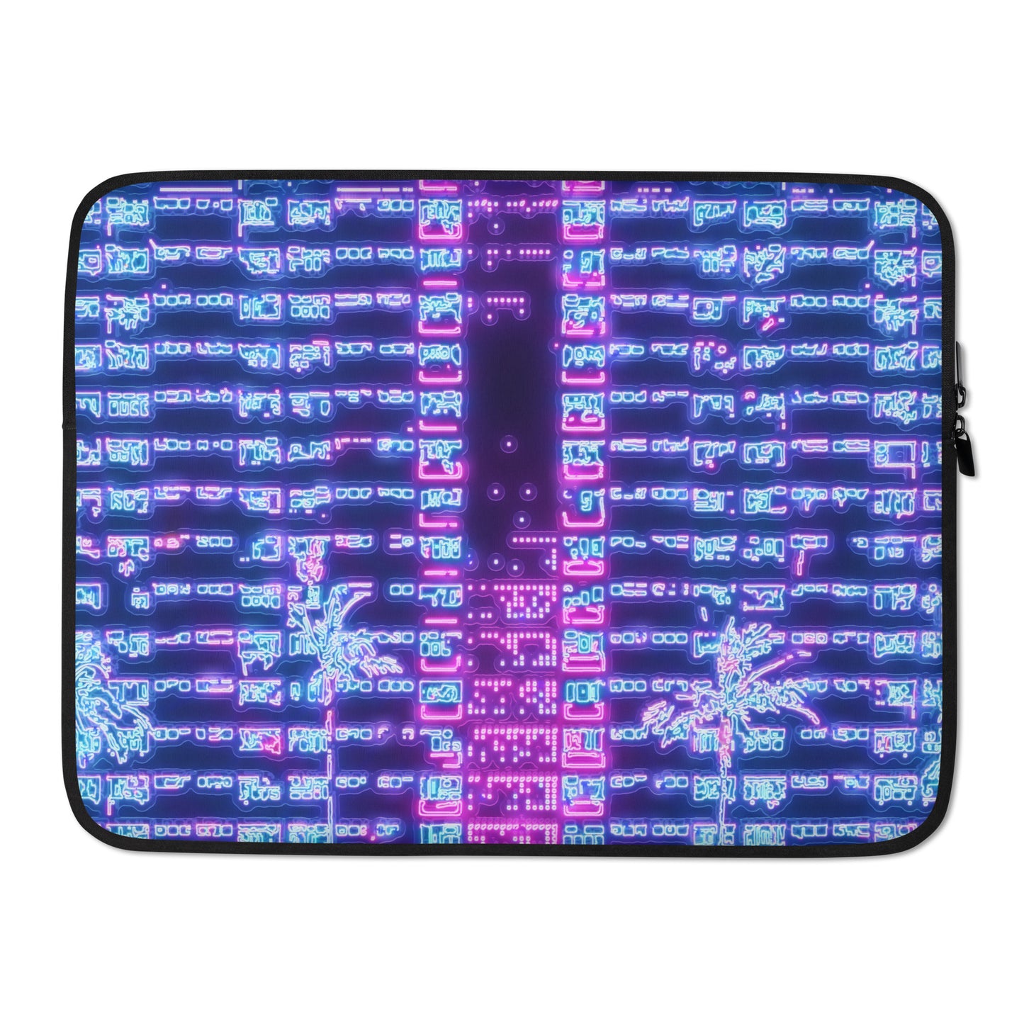 Neon Choi Hung Village Laptop Sleeve